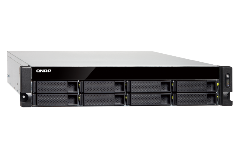 TS-877XU-RP 96TB Qnap - Server NAS 2U 8 baias 96TB rackmount SATA/SSD