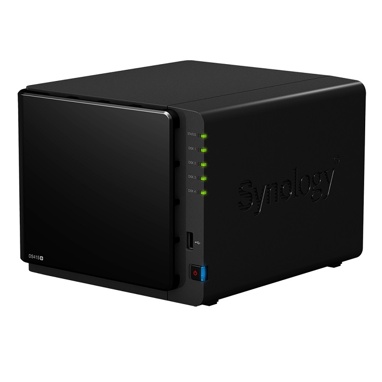DS415+ Synology - Servidor de rede 4TB para 4 hard drives  
