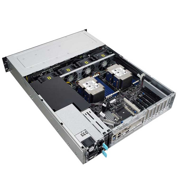 RS520-E9-RS8 Asus - Servidor Rackmount 2U Intel Xeon SATA/SAS
