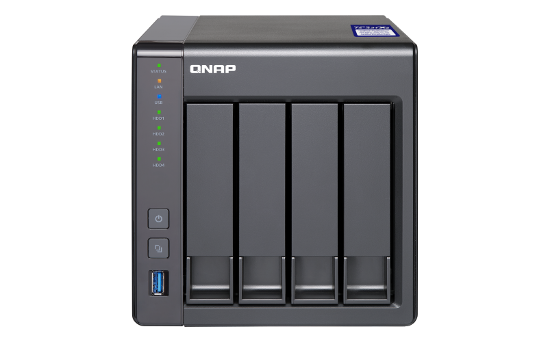 Qnap TS-431X2 56TB - Storage NAS 4 baias hot-swappable