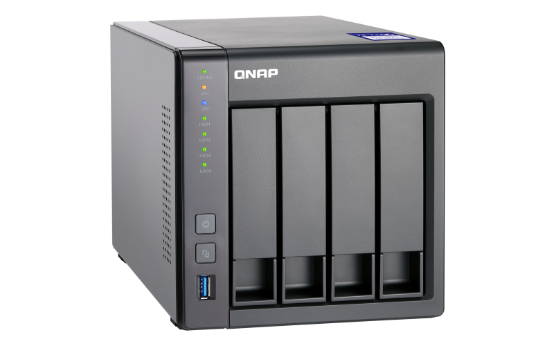 Qnap TS-431X2 56TB - Storage NAS 4 baias hot-swappable