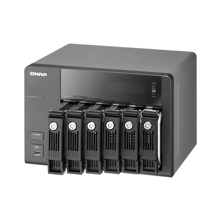 Storage 36TB Qnap, 6-Bay NAS Profissional