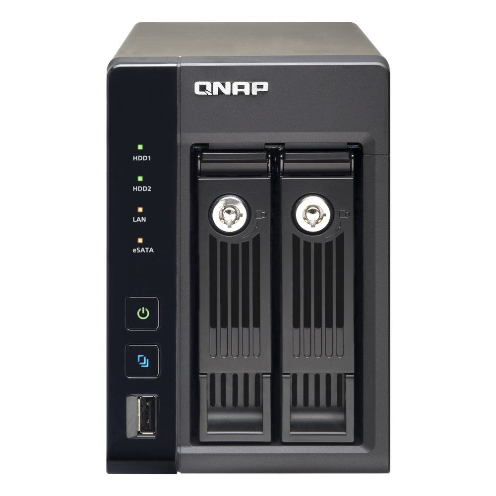 TS-233 Qnap - Servidor NAS 2 Baias p/ HDD SATA e SSD