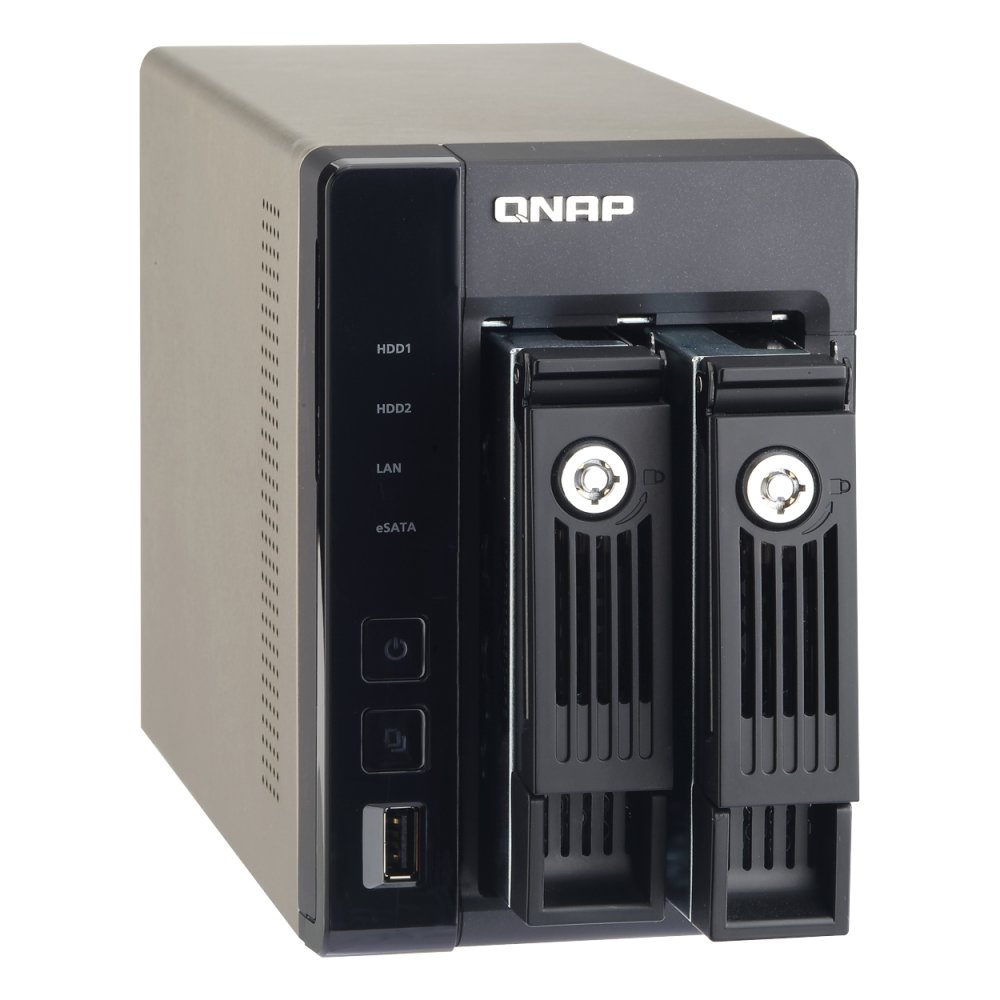 TS-233 Qnap - Servidor NAS 2 Baias p/ HDD SATA e SSD
