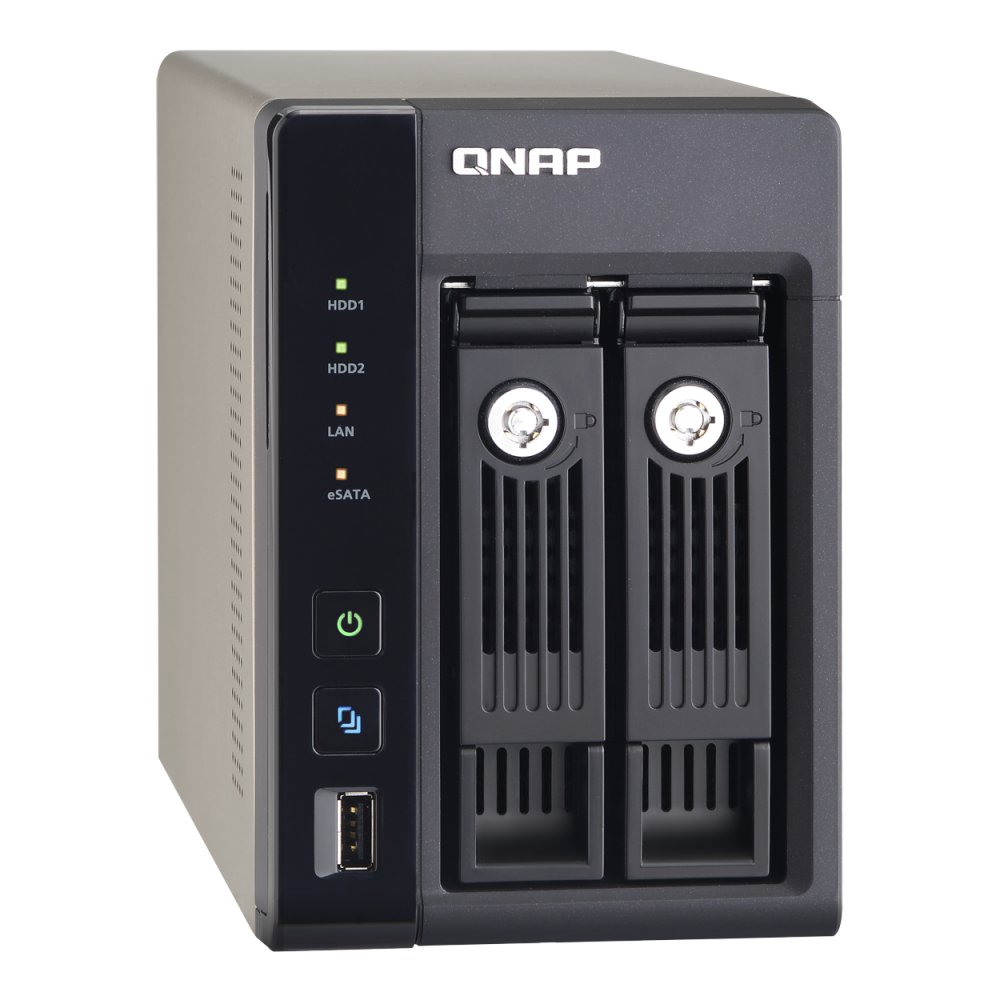 TS-233 Qnap - Servidor NAS 2 Baias p/ HDD SATA e SSD