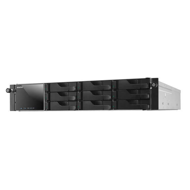 AS609RD 9TB Asustor, Storage NAS 9 Baias p/ Hard Drives SATA