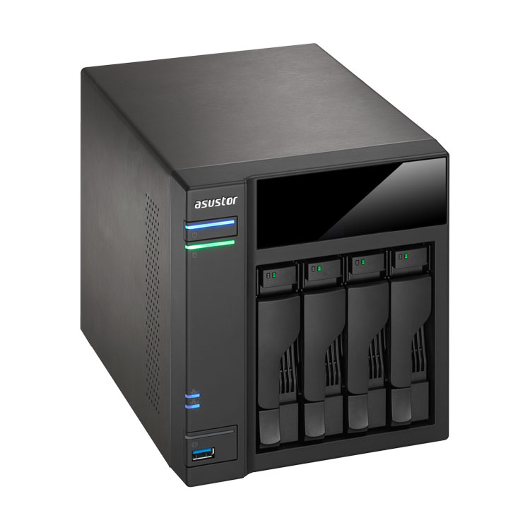 AS7004T 56TB Asustor - Storage Server NAS 4 baias SATA