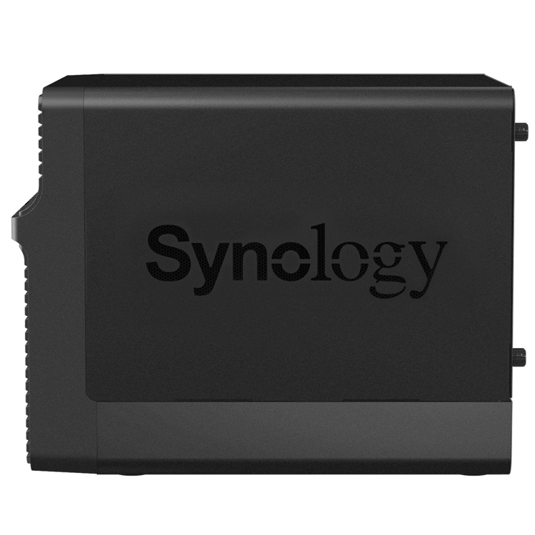 DS418j 56TB Synology - Storage NAS 4 baias Diskstation p/ HDD SATA