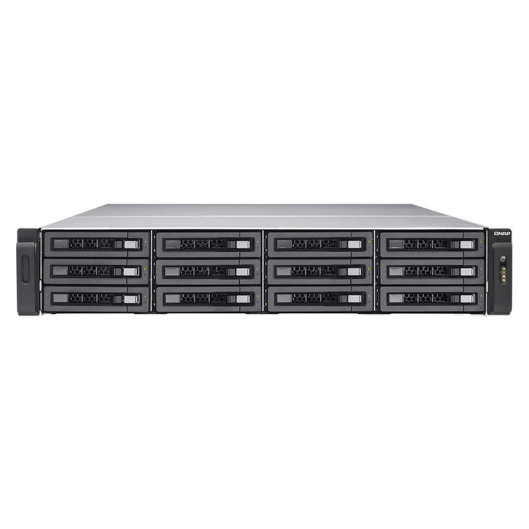 TS-1273AU-RP Qnap - Storage NAS Rackmount 12 baias SATA até 192TB