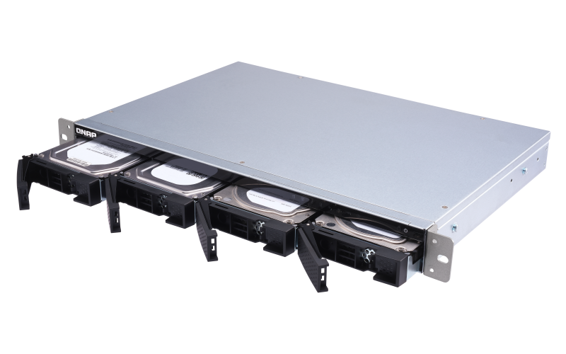 Qnap TS-431XeU 48TB - Storage NAS 4 Baias Rackmount SSD/HDD