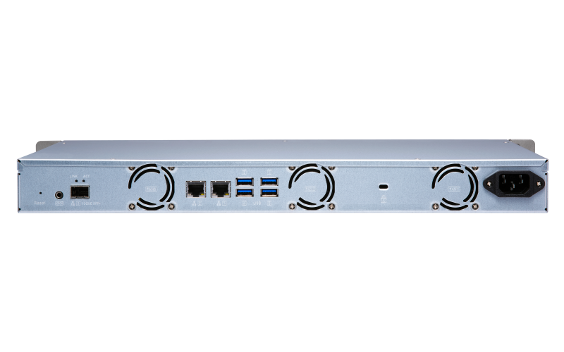 TS-431XeU 88TB Qnap - Storage NAS Rackmount 4 baias p/ HDD ou SSD SATA
