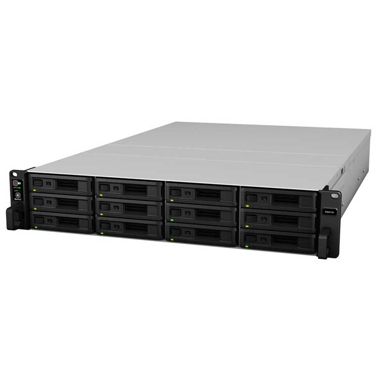 RS2418+ 60TB Synology -12-bay NAS storage RackStation SATA