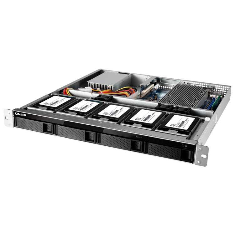 TS-977XU-RP 56TB Qnap - Storage NAS 9 Baias p/ discos SATA/SSD 10G