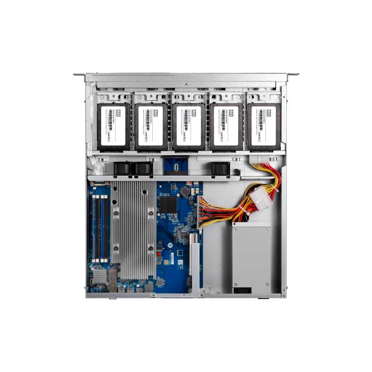 TS-977XU-RP 56TB Qnap - Storage NAS 9 Baias p/ discos SATA/SSD 10G