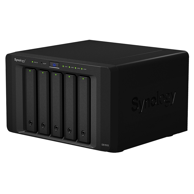 DS1515 25TB Synology - Storage NAS 5 Bay DiskStation SATA