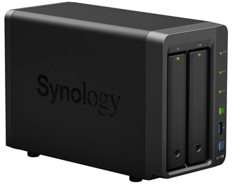 DS716+ Synology DiskStation - Storage NAS 2 Baias até 28TB