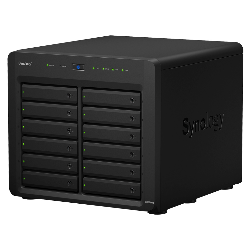 DS3617xs 48TB Synology - Storage NAS 12 Bay Diskstation SATA
