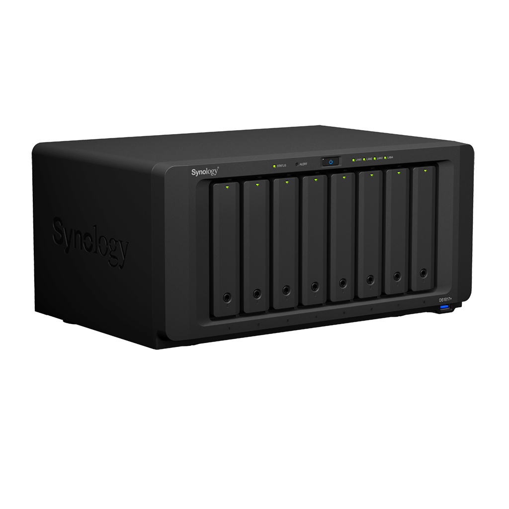DS1817+ 8TB Synology - Storage NAS 8TB Diskstation