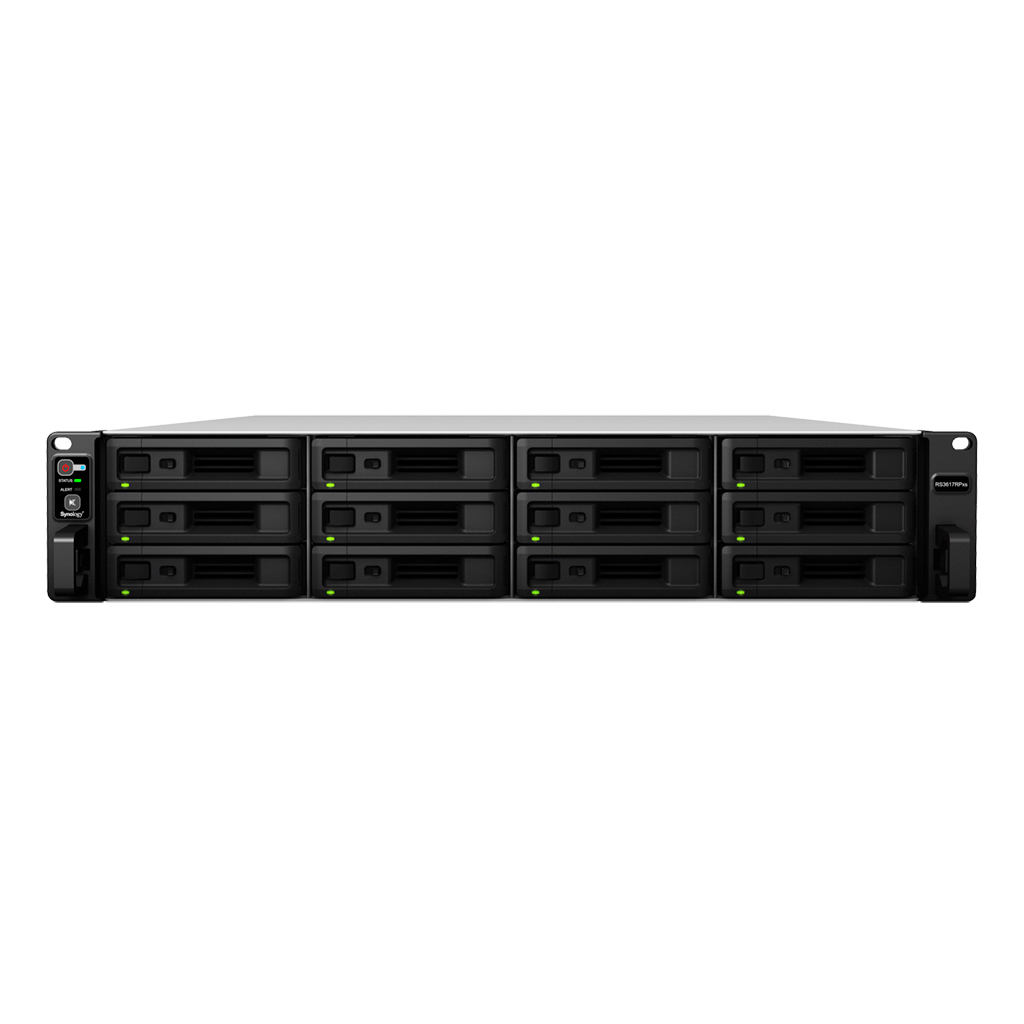 RS3617RPxs 168TB Synology - Storage NAS 12 Bay Rackstation SATA