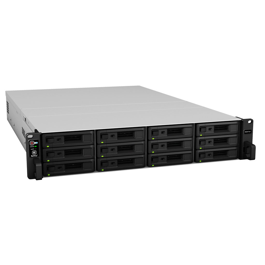 RS3617xs+ 48TB Synology - Storage NAS 12 Baias RackStation SATA