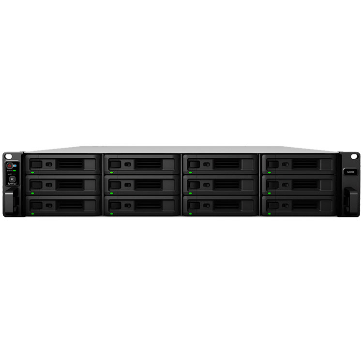 SA3600 Synology Rackmount - Storage NAS 12 Baias até 216TB SATA/SAS