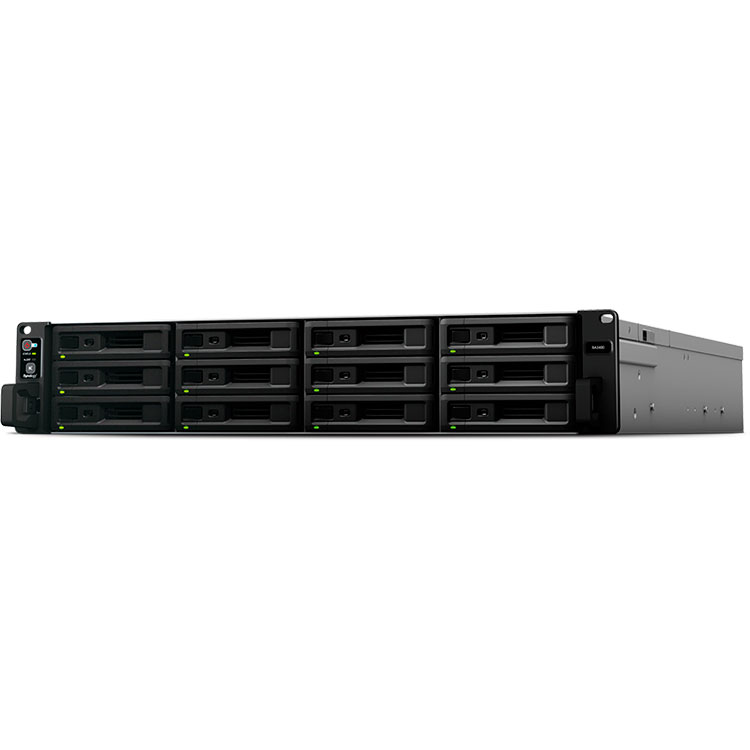 SA3600 Synology Rackmount - Storage NAS 12 Baias até 216TB SATA/SAS
