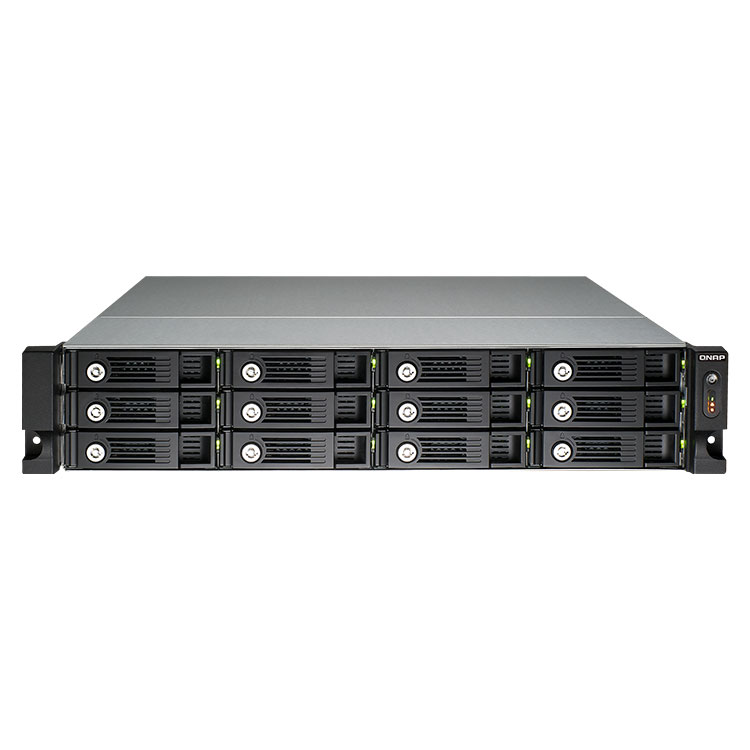 TS-1253U Qnap - Rackmount Storage NAS 144TB para 12 discos SATA III