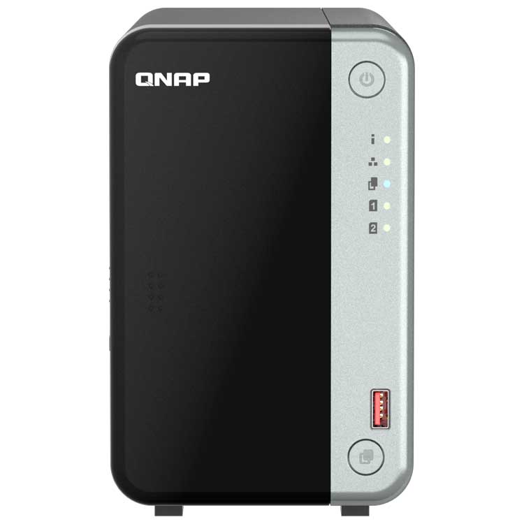 TS-233 Qnap - Servidor NAS 2 Baias p/ HDD SATA e SSD
