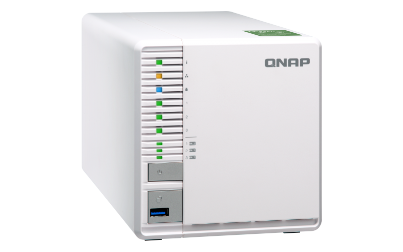 Qnap TS-332X 66TB - Storage 3 baias RAID 5 de alta performance