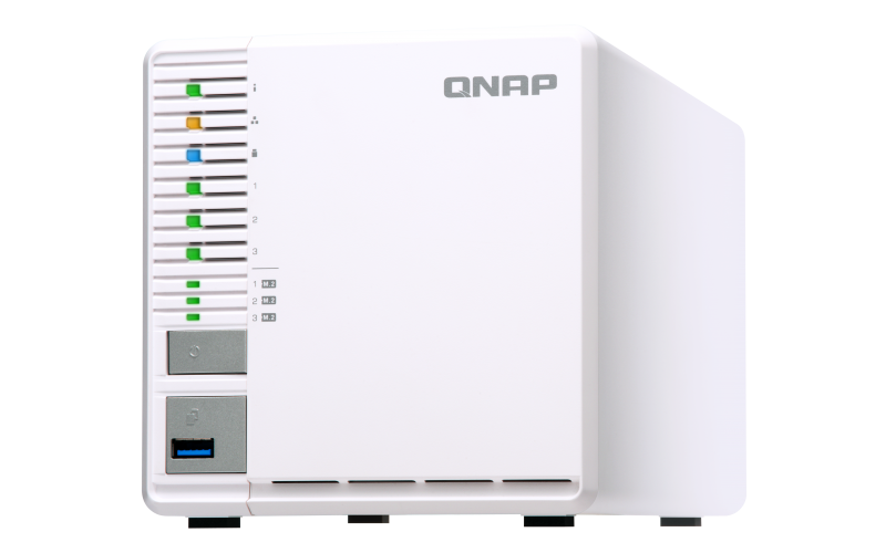 Qnap TS-332X 24TB - Storage NAS 3 baias RAID 5 de alta performance e segurança