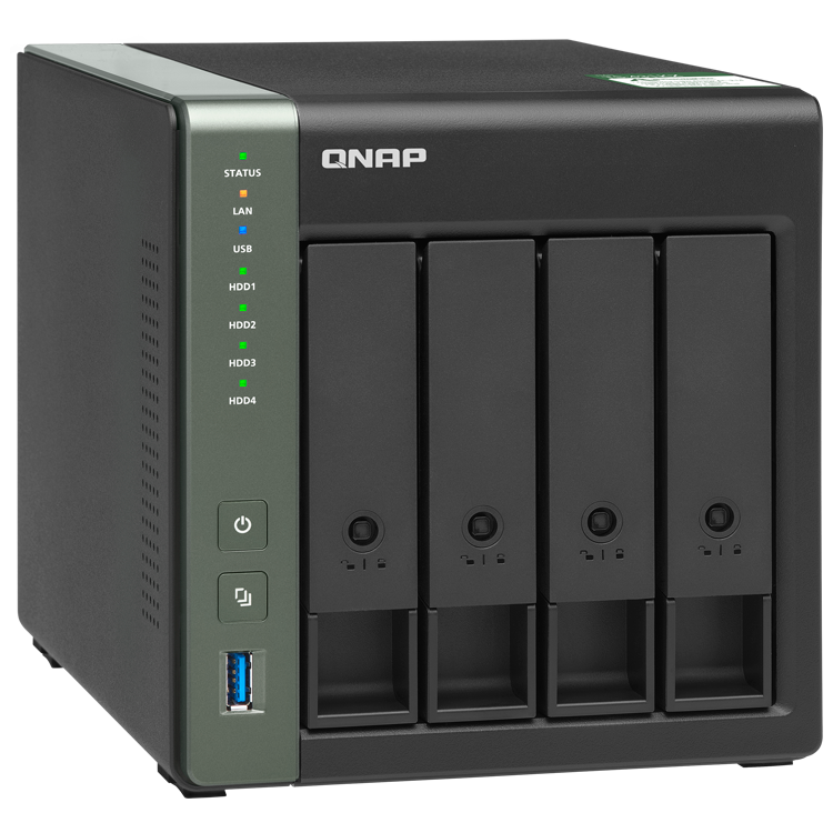 Qnap TS-431KX 88TB - Storage NAS com 4 Baias p/ HDD SATA