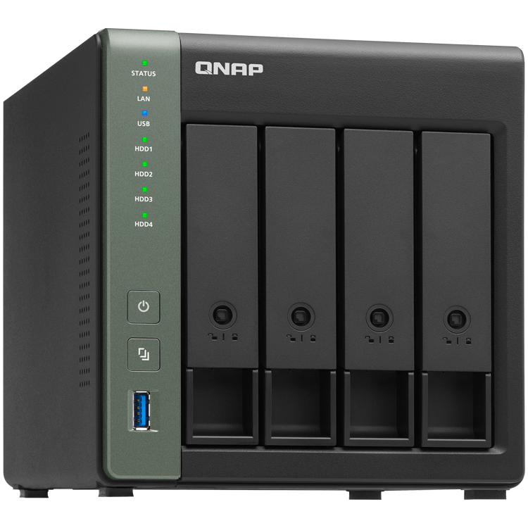 Qnap TS-431KX 88TB - Storage NAS com 4 Baias p/ HDD SATA