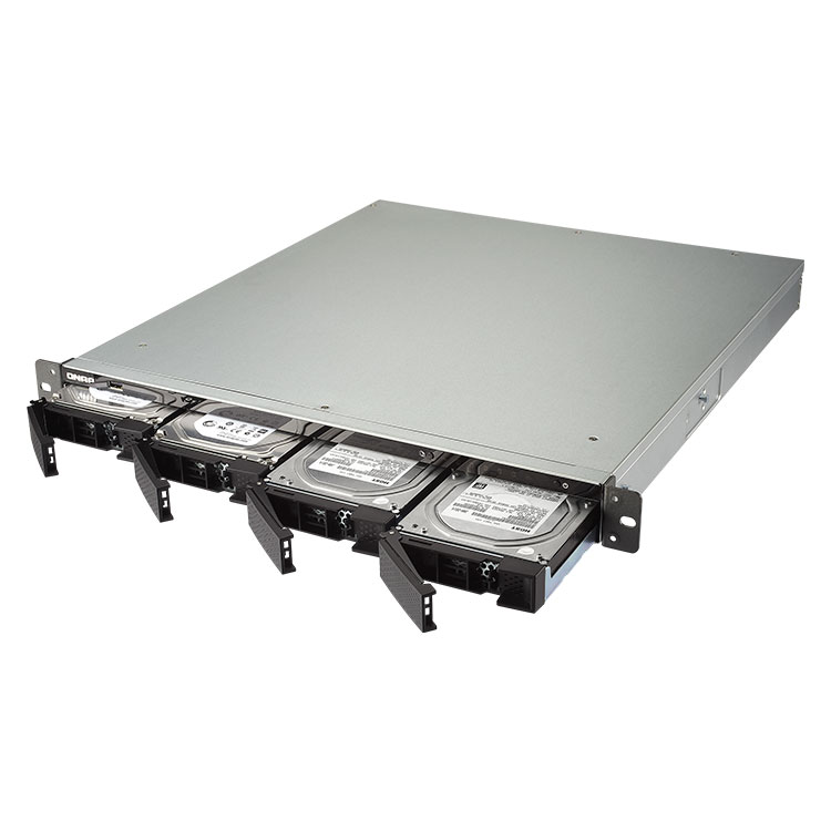 TS-463U-RP 48TB Qnap - Storage NAS 4 baias para hard disks SATA