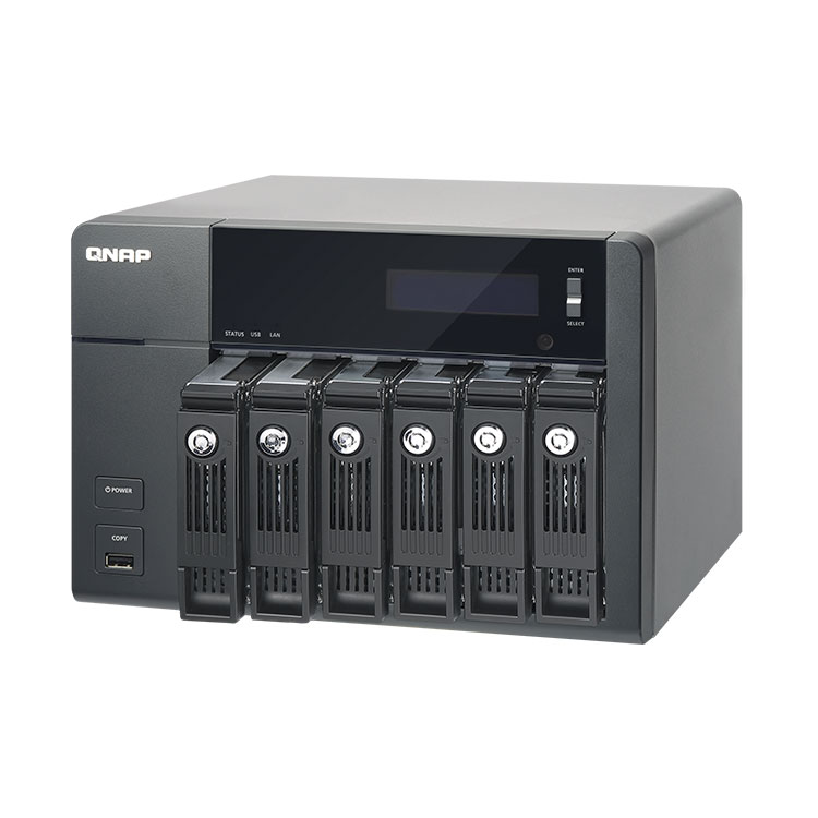 TS-670 6TB Qnap - Storage NAS Desktop 6 Baias SATA/SSD