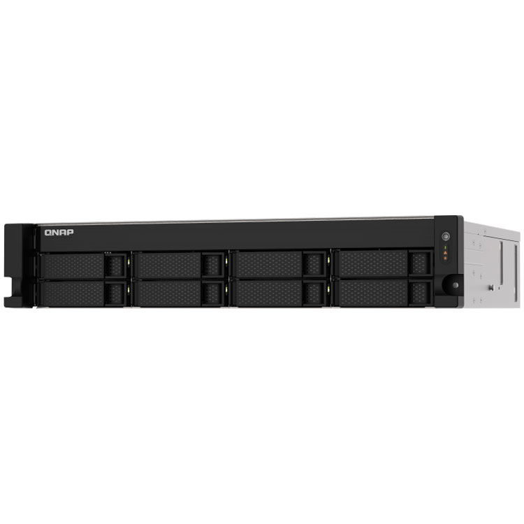 TS-873AU Qnap - Storage NAS 8 baias p/ hard disks e memórias SSD SATA