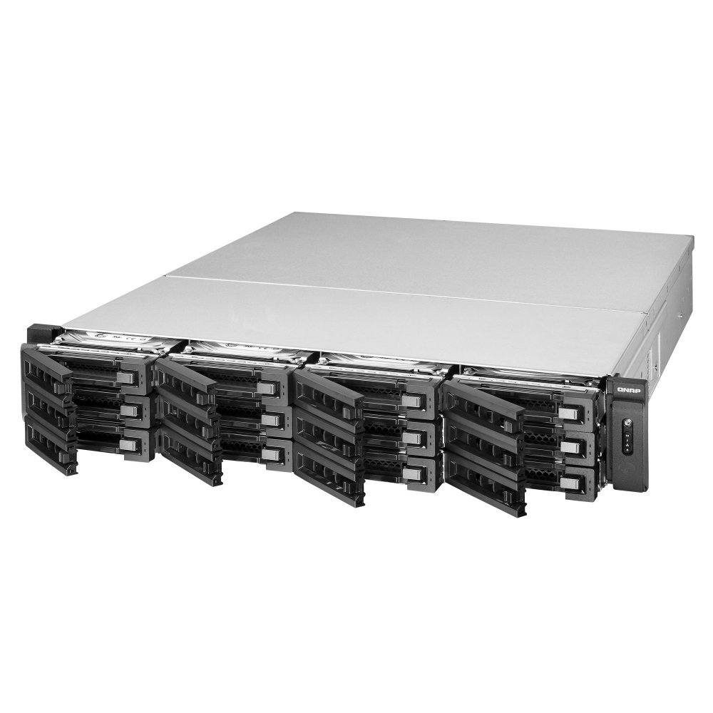 TS-EC1279U-RP Qnap - NAS Storage Rackmount p/ 12 HDD LFF SATA