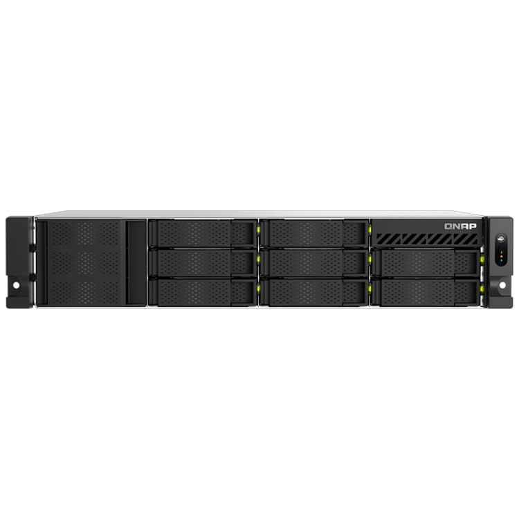 TS-h1090FU Qnap - Storage NAS All Flash 10 Baias p/ HDD SSD/NVMe