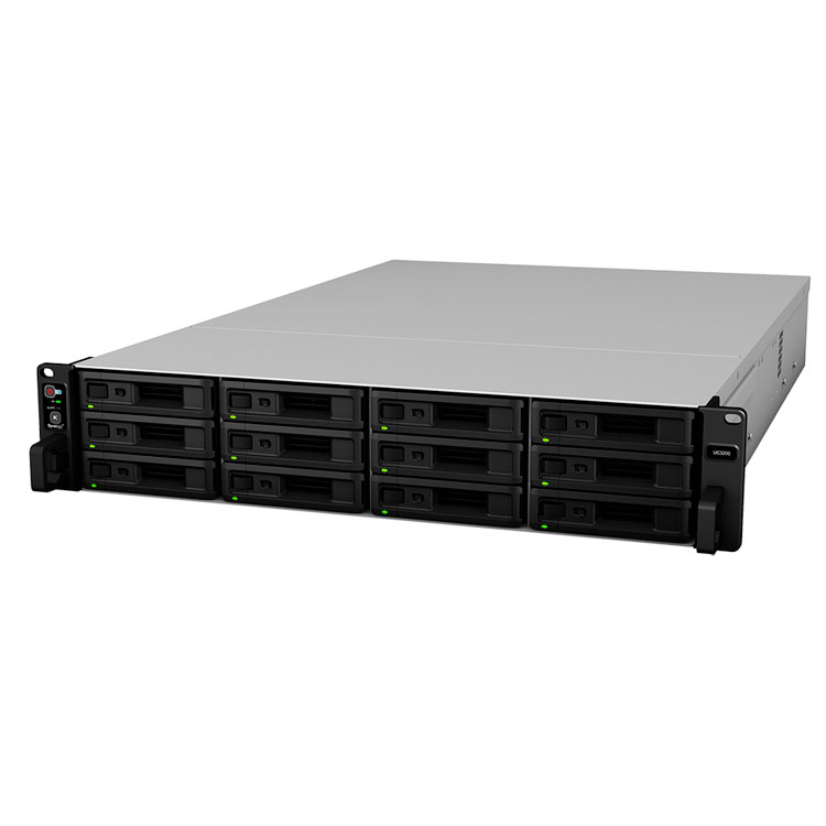 Synology RX1217RP - Unidade de expansão Rackstation 12 Baias hot-swappable