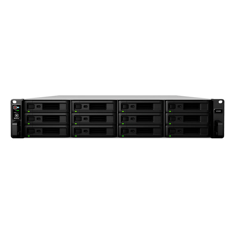Synology RX1217RP - Unidade de expansão Rackstation 12 Baias hot-swappable