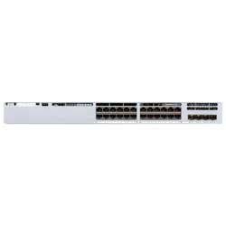 Cisco Catalyst C9300L-24T-4X - Switch 24 portas Gigabit LAN e 4 portas fixas de 1G/10G p/ uplink