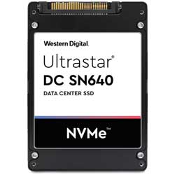 SSD NVMe 7,68TB - Western Digital 0TS1930 Ultrastar DC SN640