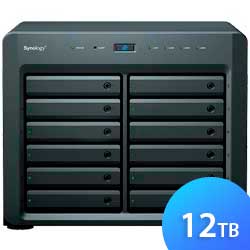 DS2419+II Synology Diskstation - Storage NAS 12 Baias SATA