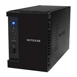 Storage 2 Bay NAS 2TB Desktop Netgear - ReadyNAS 100 RN10221D