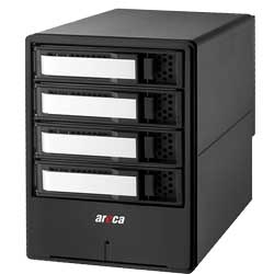 ARC-8050T3-4 Areca - 4 bay storage 40Gb/s Thunderbolt 3