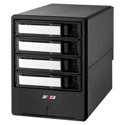 ARC-8050T3U-4A Areca - Storage 4 Bay p/ HDD SATA/SAS Thunderbolt