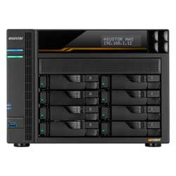 Asustor AS6808T - Storage NAS 8 Bay Lockerstor 8 p/ HDD SATA/NVMe