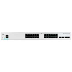 Cisco Catalyst C1000-24T-4G-L - Switch 24 portas LAN Gigabit RJ45 e 4x Uplink 1G SFP 