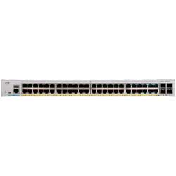 Cisco Catalyst C1000-48FP-4X-L - Switch 48 portas LAN Gigabit RJ45 PoE+ e 4x Uplink 10G SFP+ 