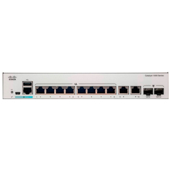 Cisco Catalyst C1000-8T-E-2G-L - Switch 8 portas LAN Gigabit RJ45 e 2x Uplink 1G RJ45/SFP 