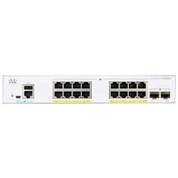 Cisco CBS250-16P-2G - Switch PoE 16 portas Gigabit Ethernet